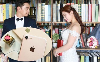 Cô dâu lên mạng nhờ like ảnh cưới để được chồng đổi iphone 7 và kết quả ngỡ ngàng