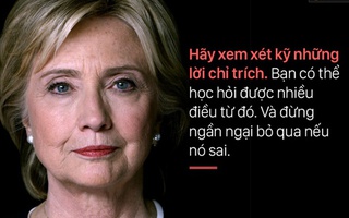 12 câu nói truyền cảm hứng của bà Hillary Clinton