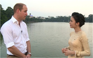 Xinh đẹp và nói tiếng Anh như gió - nữ MC trực tiếp giao lưu với Hoàng tử William là ai?