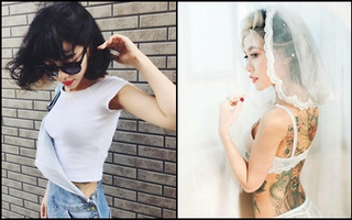 Cô gái xăm mình, ăn mặc chất, kinh doanh lãi 100 triệu/tháng