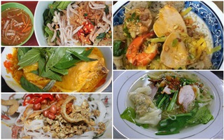 Đặc sắc bún, mỳ các vùng miền tại quận 3