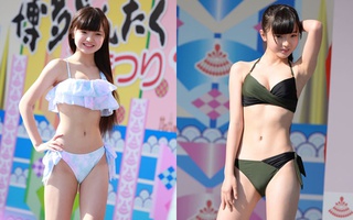 Bé gái Nhật Bản 12 tuổi bị "ném đá" vì mặc bikini uốn éo biểu diễn