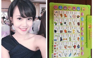 Hoảng hốt bảng dạy chữ cho trẻ em có "thuốc lắc, hê-rô-in, cần sa"