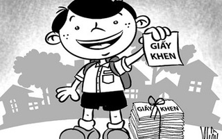 Rối bời với giấy khen cuối năm