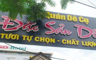 Chết cười với những tên quán "bá đạo" bậc nhất Đà Nẵng
