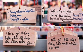Xấu hổ vì những "điều ước" phản cảm của giới trẻ trong lễ hội văn hóa Nhật Bản