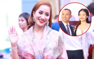 Khánh Thi xinh tươi rạng rỡ đến mừng đám cưới của tình cũ Chí Anh