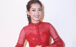 Chi Pu diện váy đỏ nổi bật, ngày càng đẹp rực rỡ