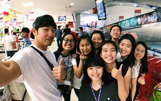 Ba bố con sao "Bố ơi!" Hàn Quốc bất ngờ xuất hiện tại Đà Nẵng