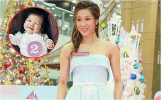 Hoa đán TVB Chung Gia Hân đưa con gái về Hồng Kông dự sự kiện