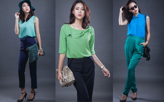 Tuần mới thanh lịch, nhẹ nhàng cùng quần vải công sở