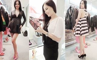 Mai Phương Thúy mạnh tay sắm hàng hiệu đi dự Paris Fashion Week