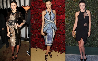 Điểm lại 15 chiếc đầm tiệc lộng lẫy nhất của Miranda Kerr