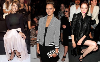 Loạt sao thế giới nổi bật tại London & NewYork Fashion Week