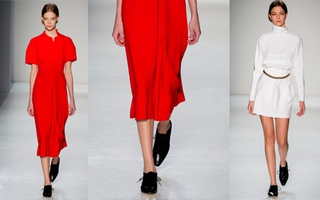 Victoria Beckham tiếp tục "lăng xê" giày bệt trong BST mới
