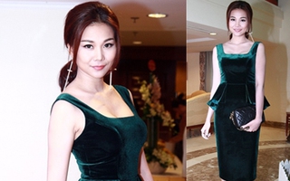 Thanh Hằng kém sang với trang phục và kiểu tóc "sến"