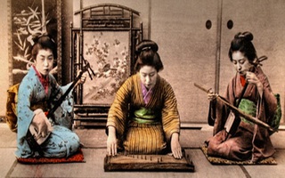 Đàn Shamisen: tiếng nhạc dân tộc của đất nước hoa anh đào