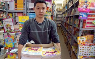 Hủy toàn bộ các trang sách in cờ Trung Quốc