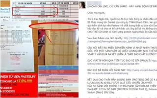 Khách hàng tiếp tục "tuyên chiến" với sữa dê Danlait
