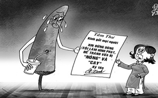 Nói chuyện riêng, học sinh bị phạt ăn... ớt
