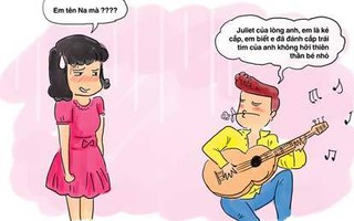 Tranh vui: Những việc đàn ông đích thực thường làm khi yêu