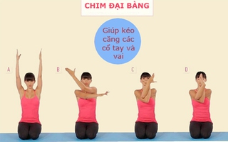 4 động tác kéo căng cơ thể dành cho người ngồi văn phòng cả ngày