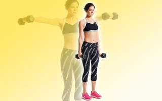 Nhanh chóng lấy lại cánh tay thon nhờ bài tập 4 động tác đơn giản