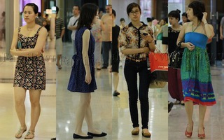 Họa tiết hoa "gây sốt" với phái đẹp Hà Thành