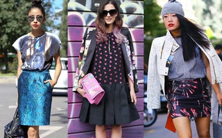 Style bên lề Milan Fashion Week ngập tràn họa tiết lạ