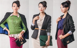 Mỗi ngày một phong cách cùng vest đen 