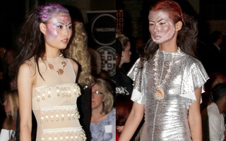 Lộ ảnh Mai Giang, Thiên Trang diễn catwalk tại New York