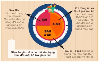 Nhịn ăn ngắt quãng - Bí quyết giảm cân an toàn cho chị em
