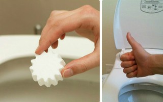 Mẹo làm sạch toilet cực nhanh, cực tiện, dành cho người cực ghét phải chà toilet