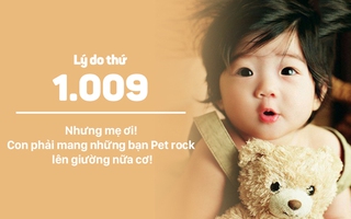 11 lý do siêu dễ thương lũ trẻ thường dùng để "câu giờ" trước khi đi ngủ