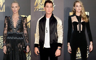 Dàn sao hàng đầu thế giới đọ sắc trên thảm đỏ MTV Movie Awards