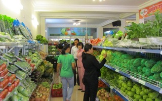 Rau củ ngoại đổ bộ vào siêu thị