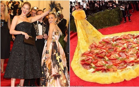 Những hình ảnh thú vị tại Met Ball 2015