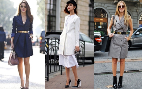 Coat dress - Món đồ "2 trong 1" cho quý cô hạt tiêu