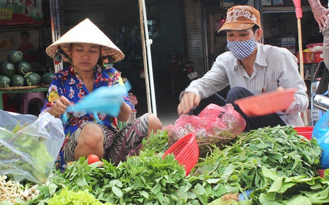 Thực phẩm xanh ở TP. HCM tăng giá gần gấp đôi