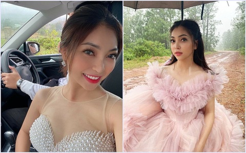 Lộ ảnh bạn gái cũ Quang Hải - Nhật Lê mặc váy cưới giữa rừng, "lấp ló" chàng trai bí ẩn đi xế sang, đeo đồng hồ xịn hộ tống bên cạnh?