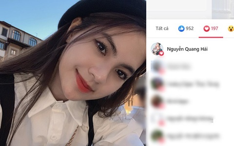 Cô gái xinh xắn, gia thế "đáng gờm" đăng ảnh nào cũng khiến Quang Hải thả tim , vậy là "anh chàng chạy Mercedes" đã có tình mới rồi sao? 