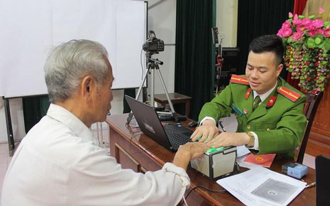 Từ 1/1/2021, công an Hà Nội mở đợt cấp căn cước công dân lưu động