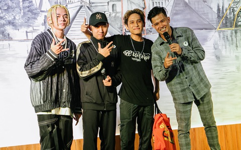 Học trò Binz - Hành Or hội ngộ Táo, Duy Andy, Kick sau khi bùng nổ ở "Rap Việt"