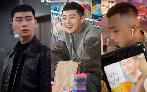 Vì Park Seo Joon để tóc húi cua quá đẹp trai khiến trái tim chị em loạn nhịp nên các anh nam cũng đang “đu” theo ầm ầm