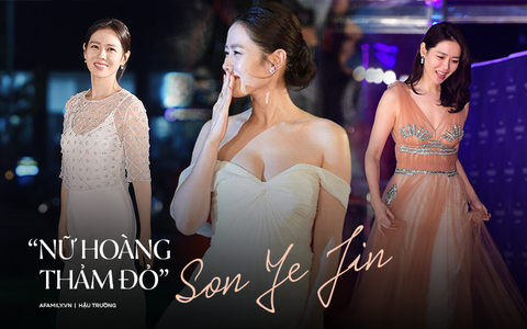 Những lần "khuynh đảo" thảm đỏ của chị đẹp Son Ye Jin: Hàng trăm khoảnh khắc tựa nữ thần vẫn không "gây bão" bằng cái nắm tay với người đàn ông này