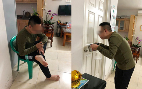 Đi chơi về muộn bị vợ khóa chặt cửa không cho vào, nhưng anh chồng đã có màn ứng xử cao tay khiến vợ buộc phải mở cửa