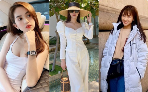 Street style ngập tràn sắc trắng: Ngọc Trinh diện đồng hồ 4 tỉ, nhưng choáng nhất vẫn là sắc vóc của mẹ bỉm sữa Diệp Lâm Anh