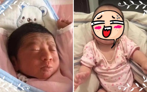Mẹ khóc lên khóc xuống vì con gái sinh ra xấu xí, 3 tháng sau chính cô cũng phải ngạc nhiên khi nhìn lại nhan sắc của con 