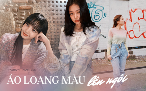 Áo loang màu xinh cool “level max” lên ngôi nên từ idol đến hot girl đều diện ầm ầm, bạn chưa kịp hóng thì tụt hậu quá rồi