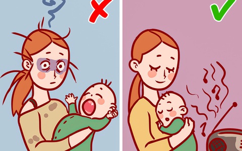 Lần đầu làm mẹ, "bỏ túi" ngay những việc nên và không nên làm với con